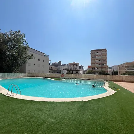 1ª Linea De Playa - Con Piscina Y Parking Apartment